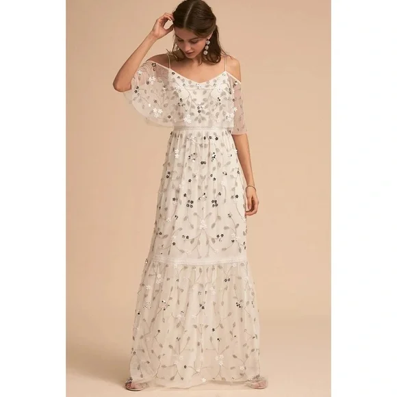 NWT BHLDN Adrianna Papell Faye Dress Size 6 - Picture 1 of 16